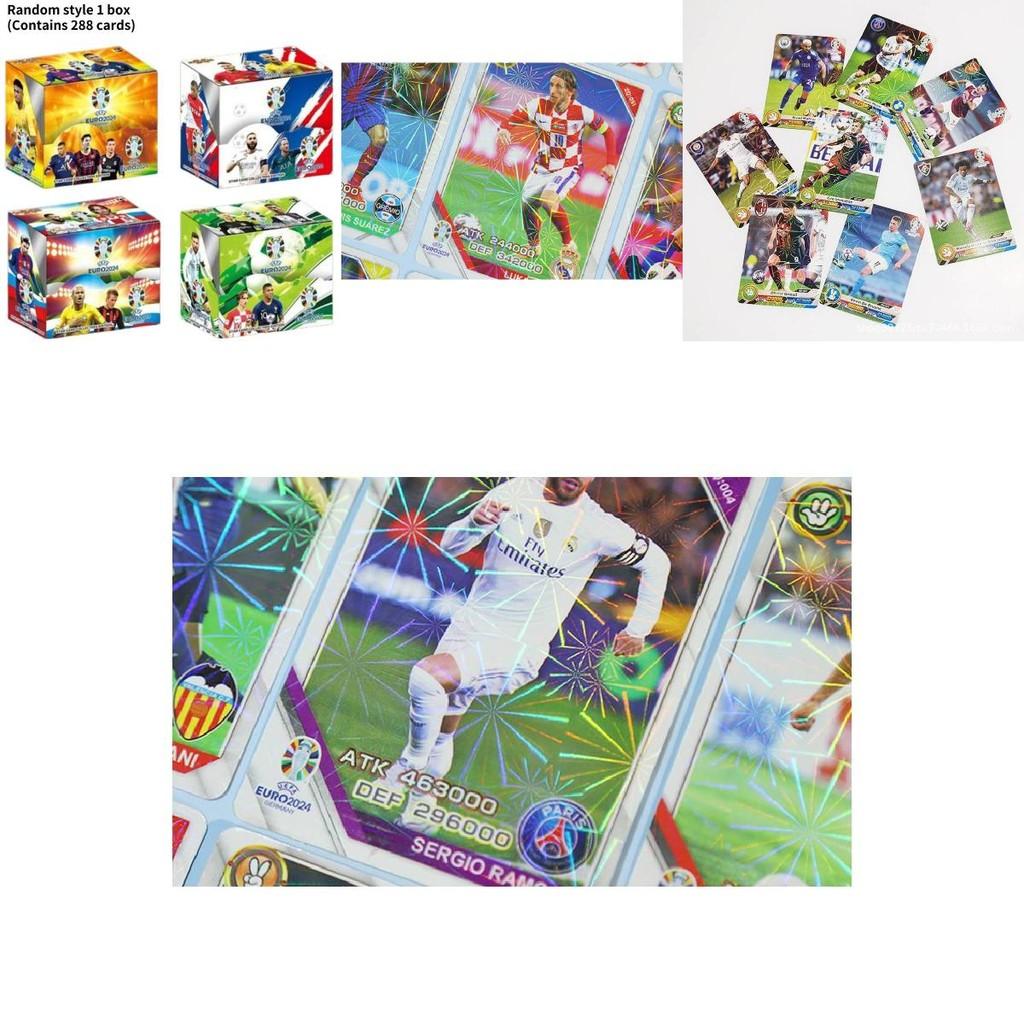 Superb Soccer Star Cards World Cup Messi Ronaldo Neymar Collectible Trading Card Set