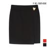 MESENSE Metal Heart Button Skirt_Ma9Yskm101C