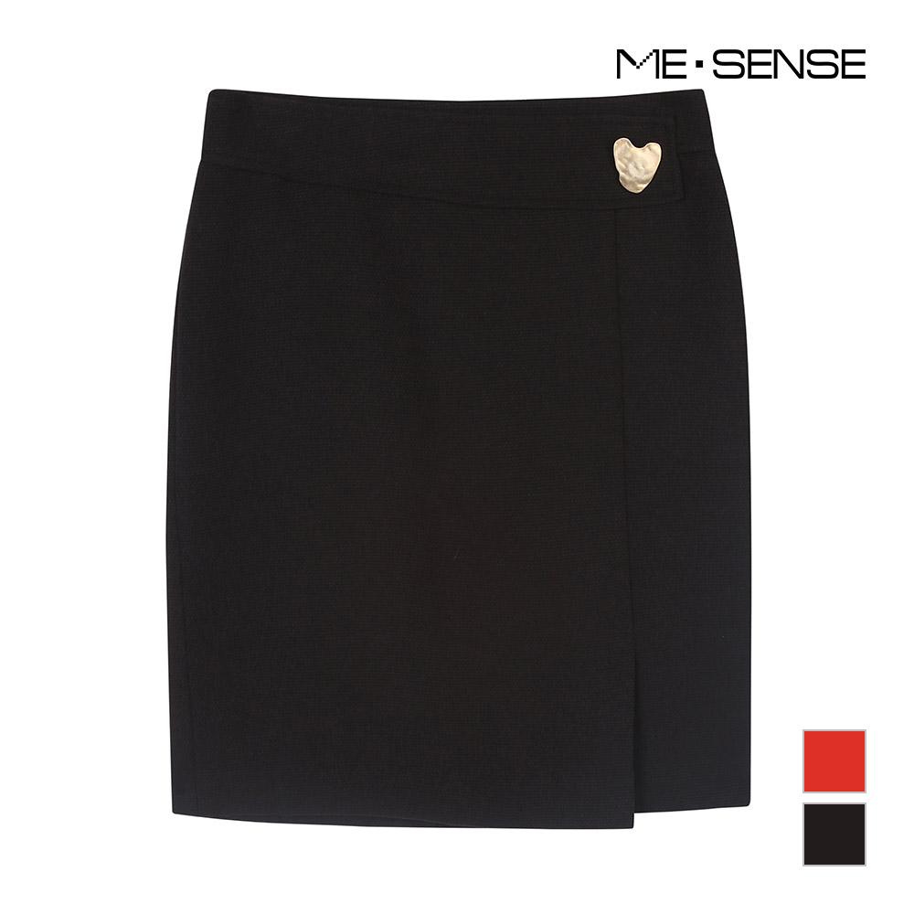 MESENSE Metal Heart Button Skirt_Ma9Yskm101C