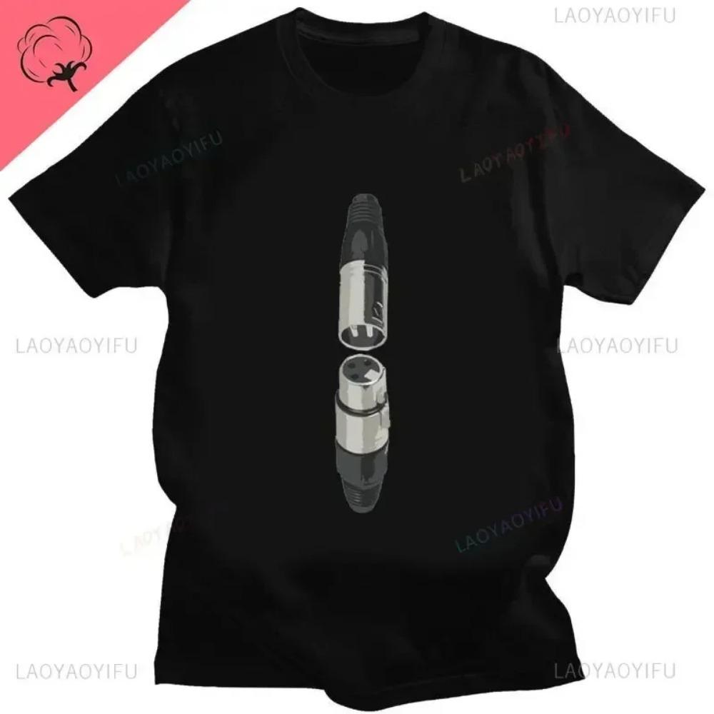 

Cool Audio Engineer Funny Sound Guy ONeck Summer Printed T Shirt Men Casual Short Sleeve Cotton Tees Tops Harajuku Streetwear 4XL