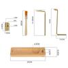 Wooden Incense Burner Holder Desktop Furnishings Table Centerpiece Multifunction Fragrances Diner Sage Holder Incense Burning