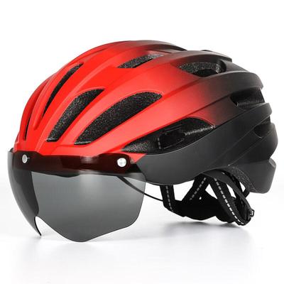 Lishi Fahrradhelm mit wiederaufladbarem Rücklicht