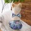 Costume da bagno bikini estivo per animali domestici stampa leopardata abiti classici uscita in spiaggia vendita diretta dalla fabbrica cucciolo cane piccolo