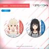 Genuine Lycoris Recoil Four Seasons Double Flash Badge: Kisaragi Chisato & Inoue Takina