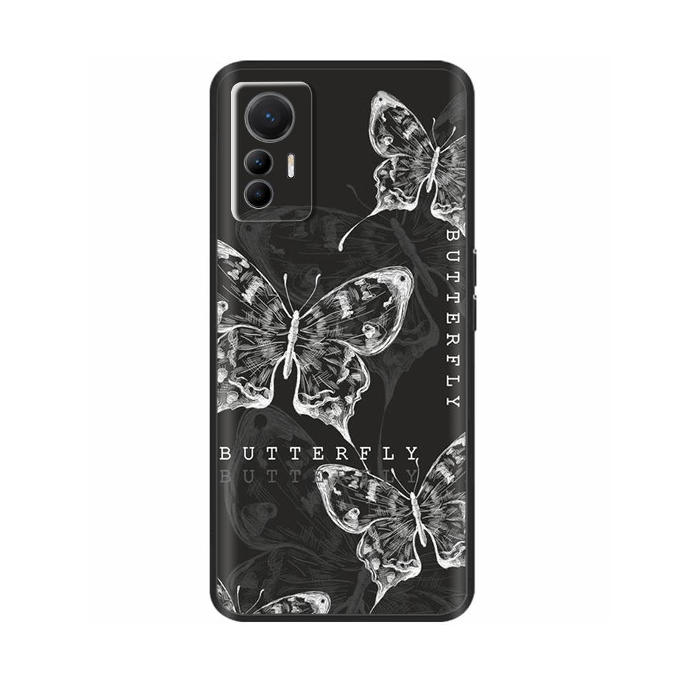 For Xiaomi Redmi Note 12S Case Painted Flower Back Cover Full Protection Soft TPU Case for Redmi Note 12S Phone Cases Note12S