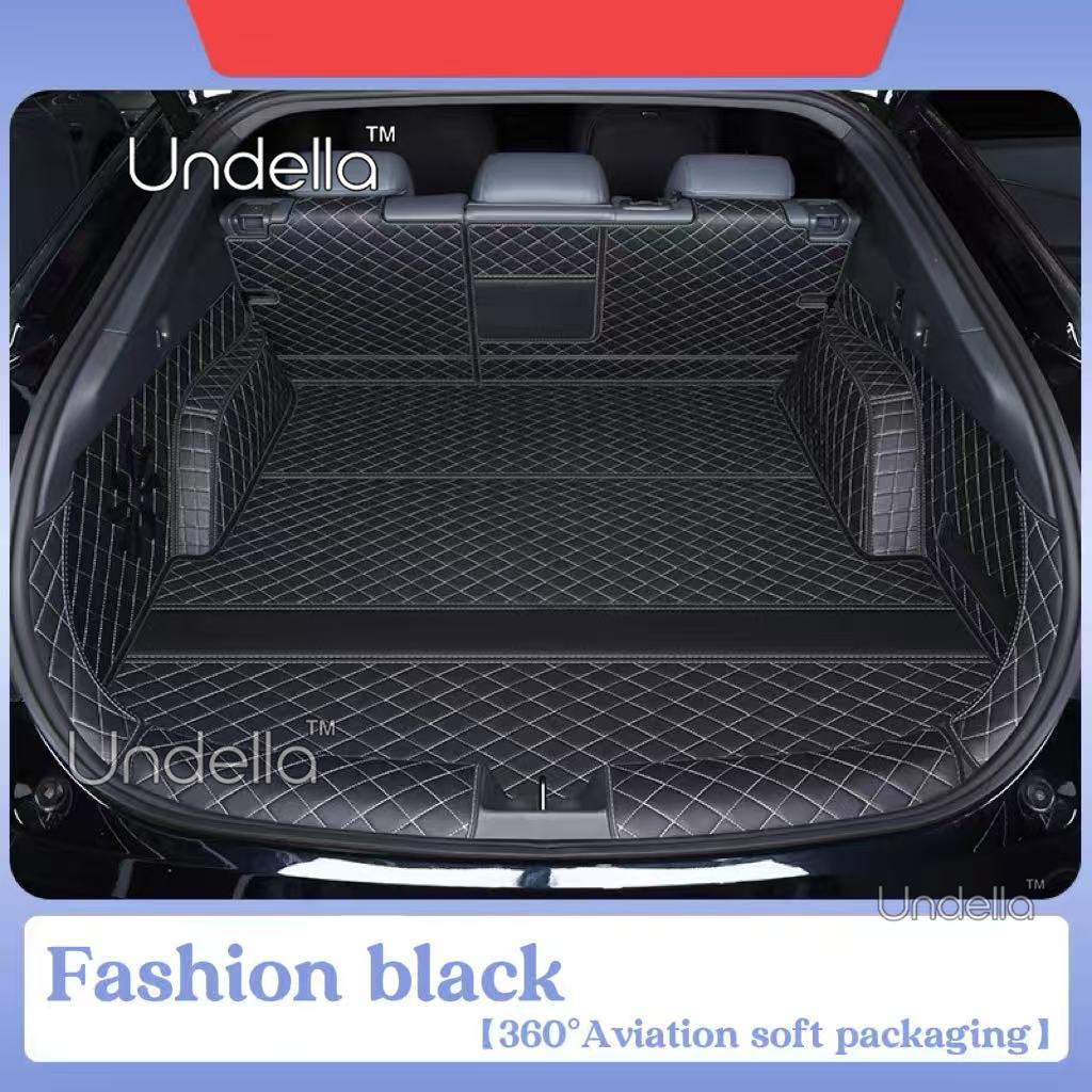 Leather Trunk Mat for XPENG P7+ P7plus 2026 2027 Car Leather Boot Covers Scratch Trunk Mat Pad Tray Protect Interior Accessories