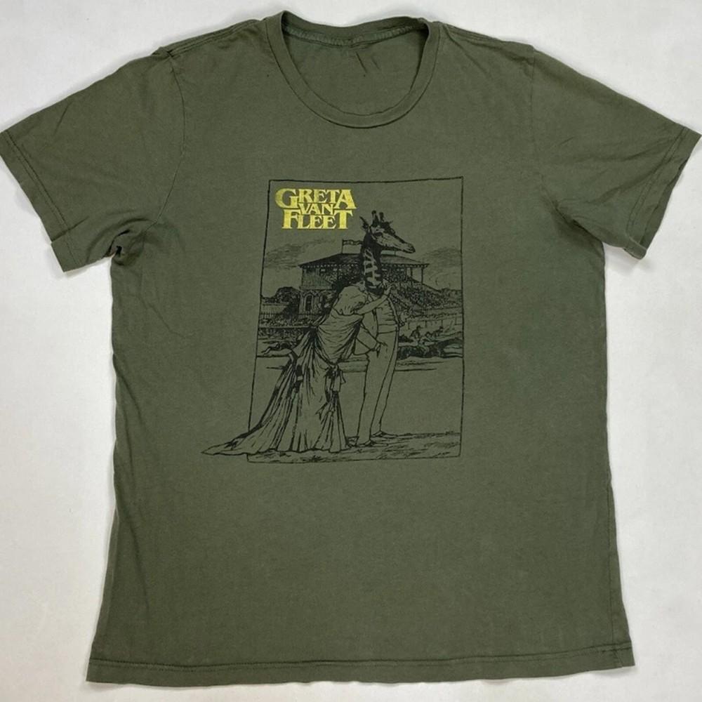 Rare Greta Van Fleet Unisex Men All Size T-Shirt 11D177 Unisex T-Shirt L