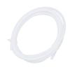 6.56FT 2M PTFE Tube White Low Resistance Star Shaped Inner Wall PTFE Tubing for 1.75mm Filament High Flexibility Compatible with Most 3D Printers