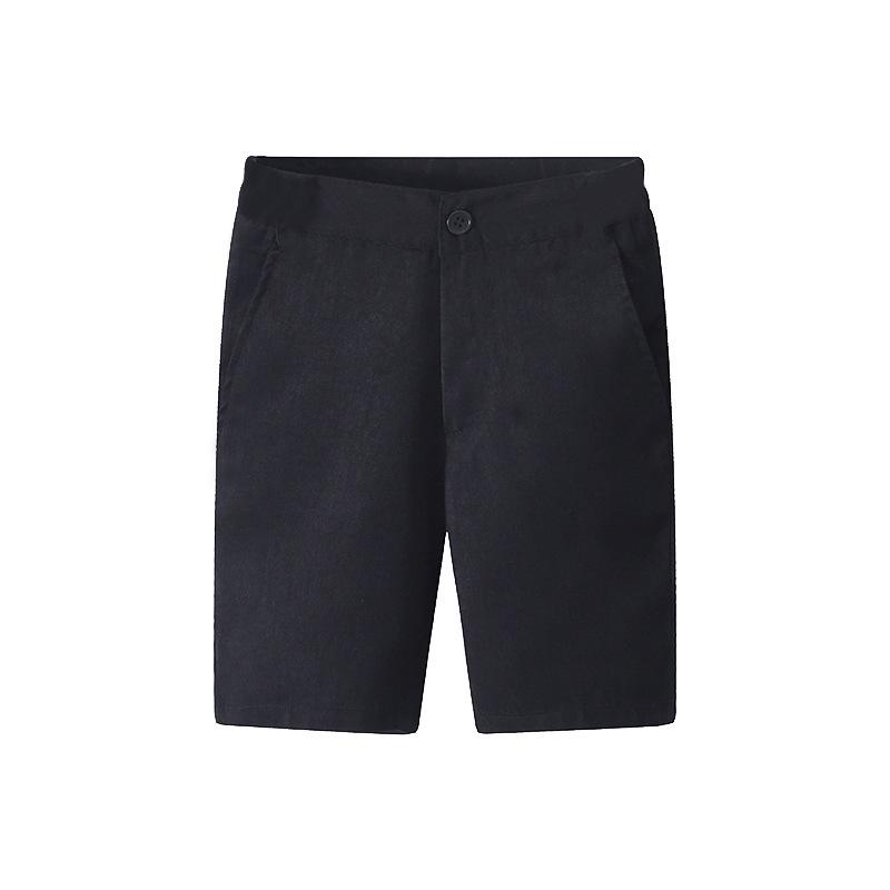 Baby Boys' White Short-Sleeve Performance Summer Shirt