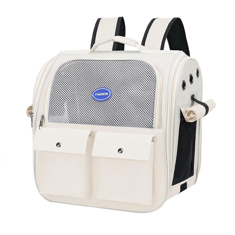 Cat Bag Portable Backpack for Outdoor Use Pet Breathable Large Capacity Backpack for Outdoor Cat Backpack Carrier