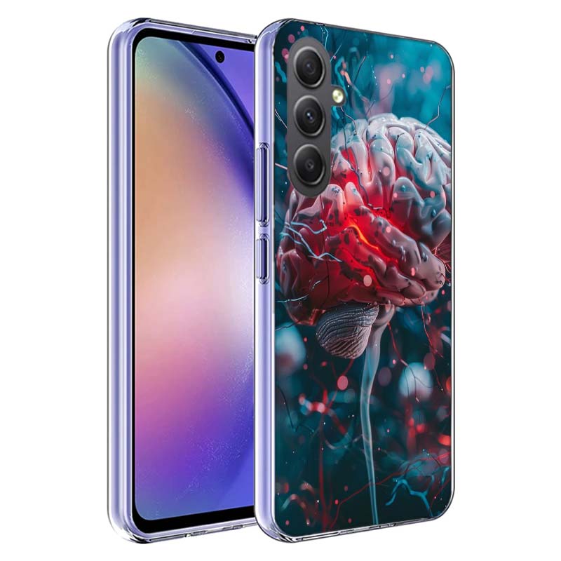 

The Cerebral Cortex And Key Components Phone Case for Samsung A17 A37 A57 A07 A16 A26 A36 A56 A06 A02S A12 A22 A32 A52S A04S A14 Samsung A32 4G