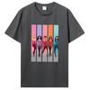 Neues Spice Girls Damen Unisex T-Shirt Mode Filmkunst Freizeit Street T-Shirt Cartoon Charakter Grafik T-Shirt Herrenbekleidung