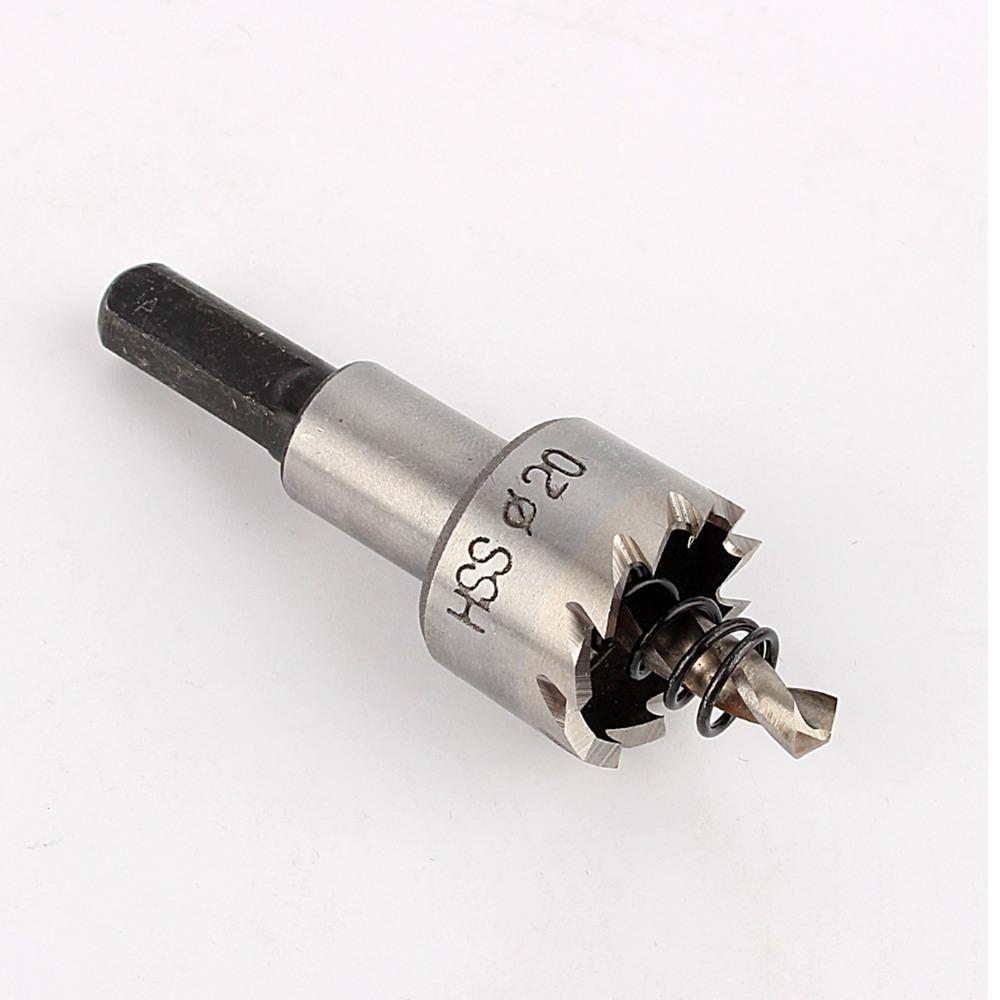 HSS 4341 Hole Saw Cutter 20mm Diameter Metal Drill Bit Heavy Duty Hole Saw For Wood Drilling
