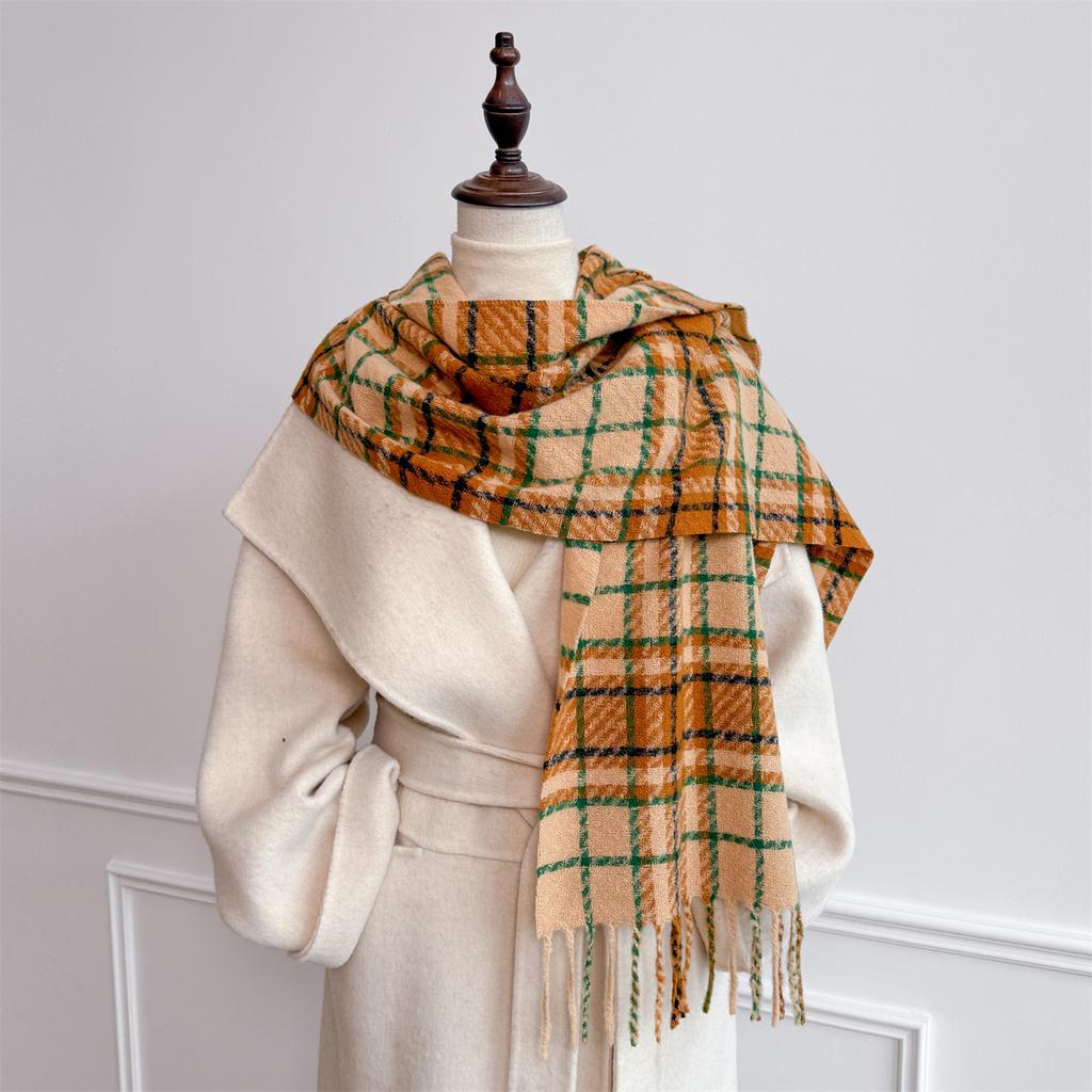 Nou șal de iarnă eșarfe Wrap Design eșarfă de cașmir femei modă caldă pashmina poncho pentru gât Bandana echarpe