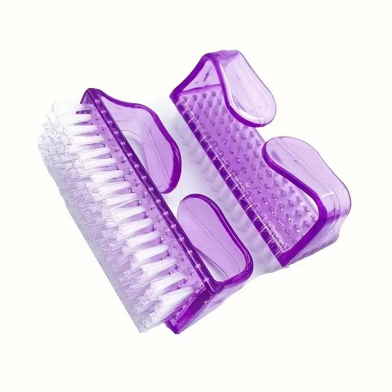 1 Nail Scrub Brush, Toenail Brush, Nail Brush, Toe Brush, Hard Brush, Cleaning Brush, Nail Art Tool, Plastic Consumable