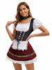Hot Sexy Oktoberfest German Beer Wench Costume for Ladies Plus Size Fancy Dress Festival Maid Character