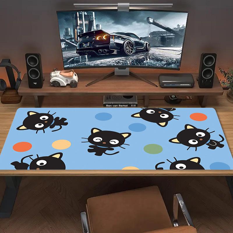 Chococat Print  Cushion Non-slip Laptop Tablet Big Mousepad XXL Mat Mini PC Playmat With Lock edge