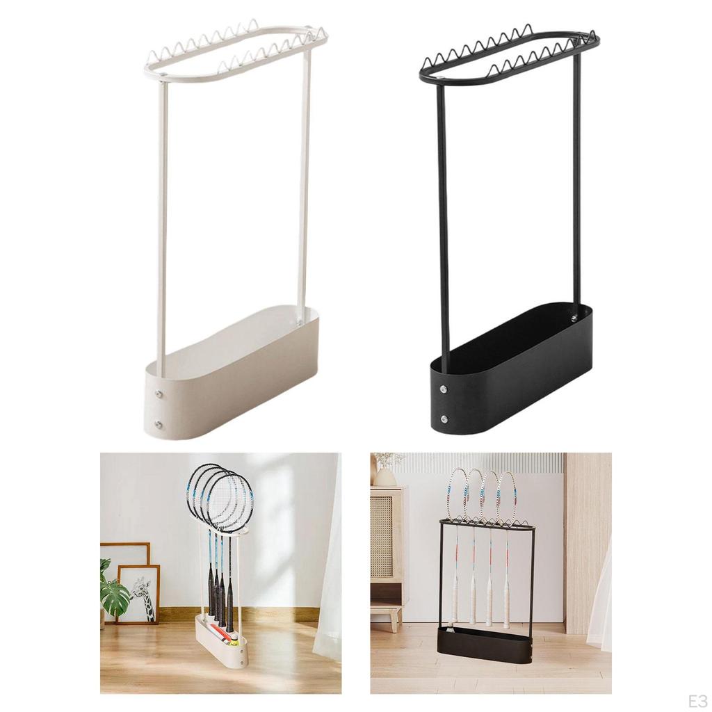 Badminton Racket Holder for Efficient Space Management And Organization