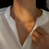 Titanium steel non-fading snake bone chain niche necklace women's light luxury neck chain high-end collarbone chain ins cold wind accessories