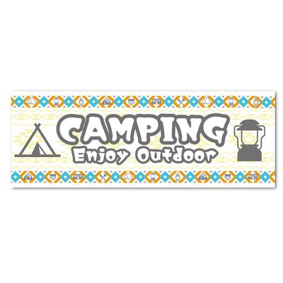 Tamiya Camper Aufkleber Ethno-Muster, Hergestellt in Japan Wasserdichter Aufkleber (CAMPING, Aufkleber)