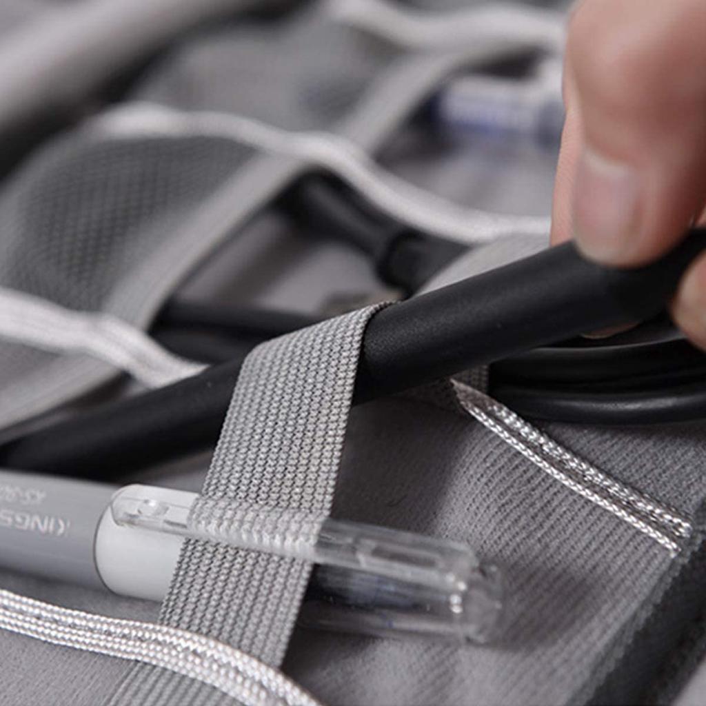 Travel Cable Storage Bag Portable Waterproof Digital Electronic USB Data Cable Charger Plug Storage Cable