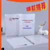 Frosted Semi-Transparent Binder with Straps, 6-Hole, A4/B5/A5/A6/A7 Loose-Leaf Journal