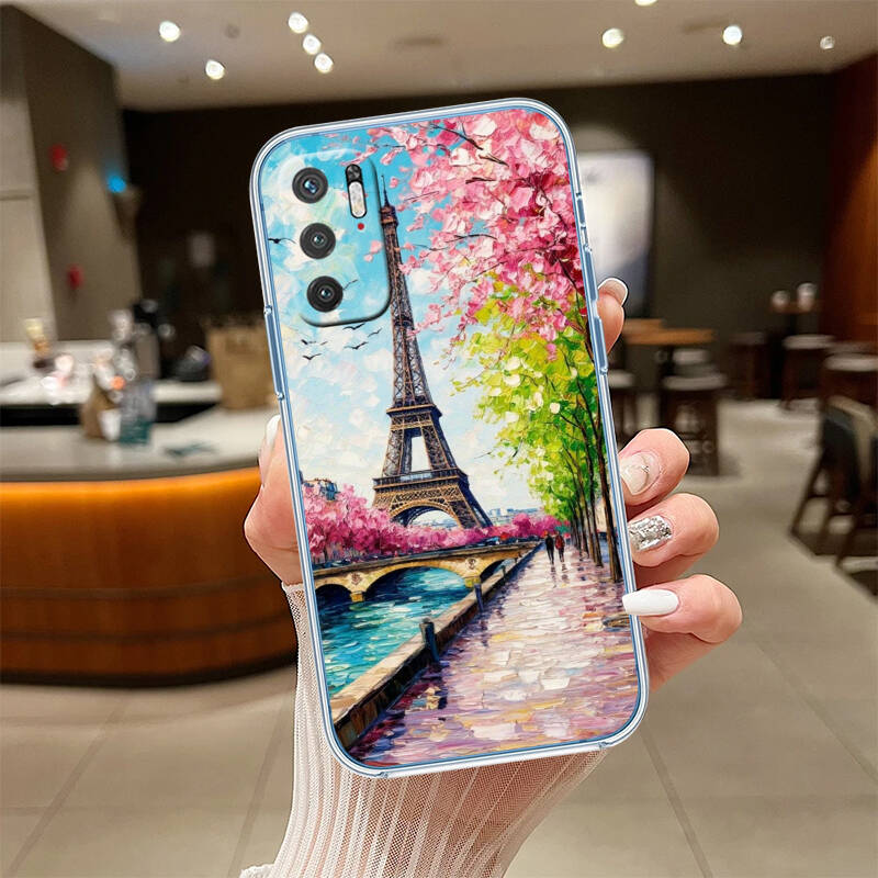 Paris Eiffel Tower Phone Case for Motorola G14 G15 G24 G30 G31 G32 G34 G41 G42 G51 G52 G50 G60S G60 G62 G72 G71 G73 G84 G85 G200 E32