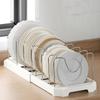 Telescopic Pot Lid Organizer Rack Cookware Holder Kitchen Accessories Dish Adjustable for
