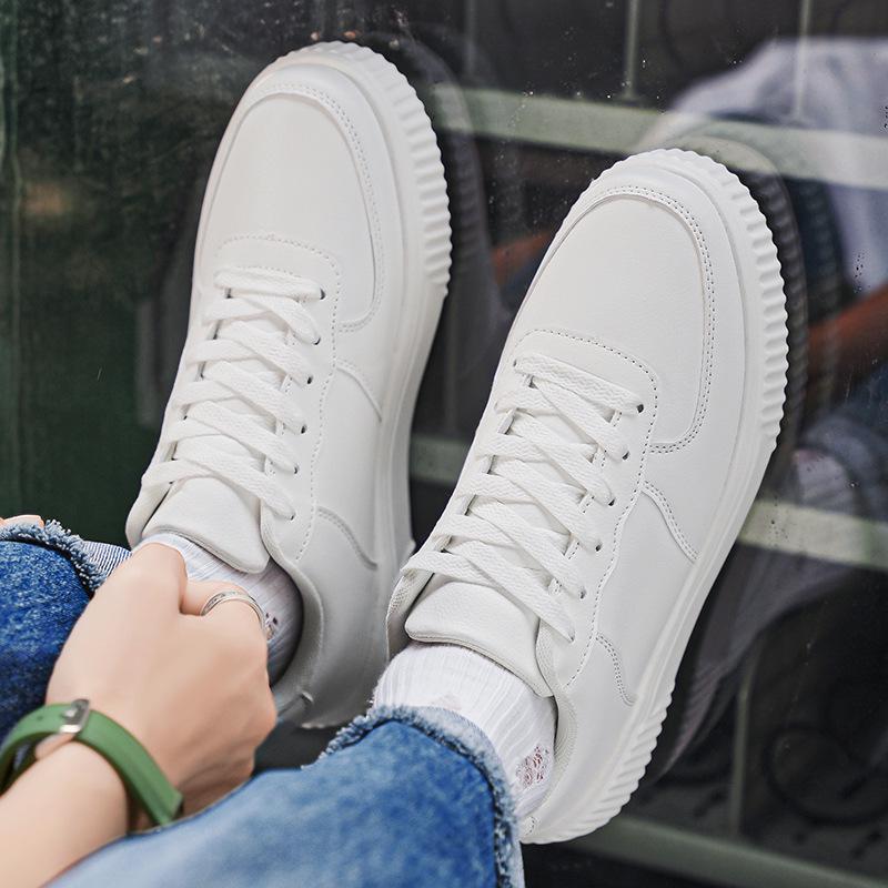 Extra Large Men's Versatile Summer White Skate Shoes, Sizes 46-50
