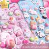 Perfect for sticker books and Set of 2 cute butt Puffy and 3D Perfect for smartphone and Perfect for and exchanges! stickers. squishy, design. cases,