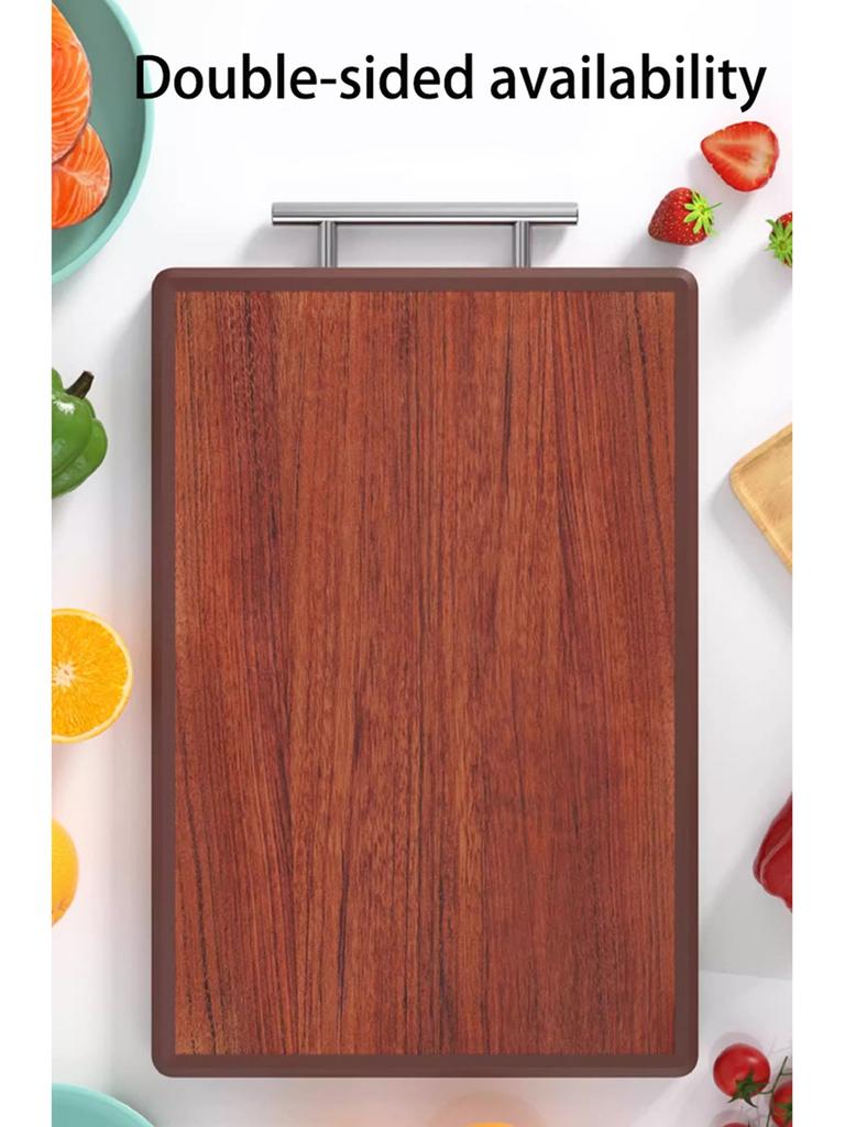 Cutting Board Double-sided Wood Sandalwood Cutting Board Household Solid Wood Large Mold Resistant Wood Cutting Board