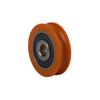 High Quality 6*29*8Mm Orange U Groove Bearing U-Shaped Bearing Wheel Pom Pulley Guide Roller Wheel For Door Window Drawer Pulley