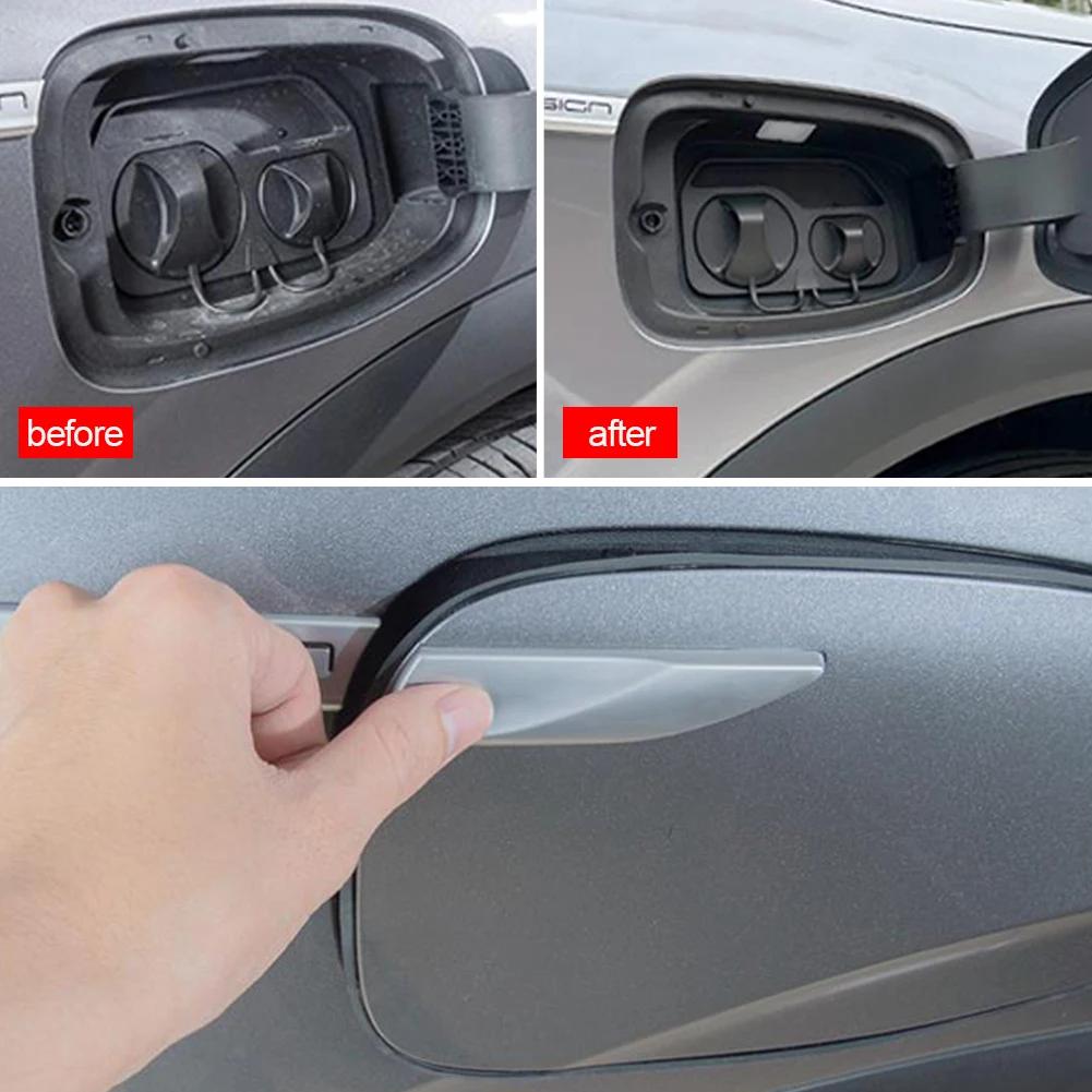 Car Charging Port Dust Plug Protective Cover Rubber Sealing ring charging port sticker For BYD EV Atto 3 yuan plus Accessories