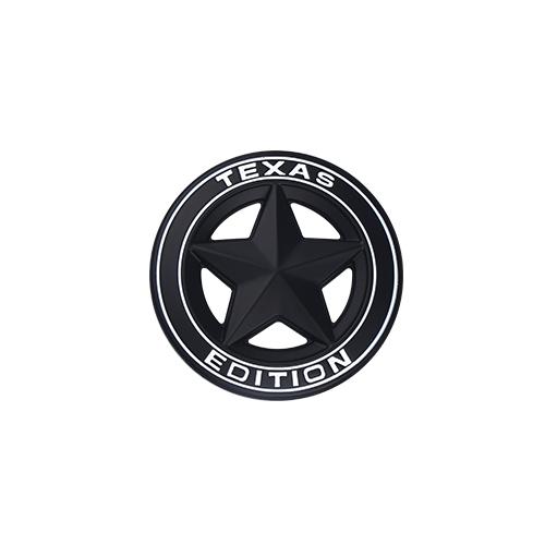 3D Car TEXAS EDITION Pentagram Emblem Decoration Metal Sticker For Jeep Ranegade Patriot Wrangler YJ JK Grand Cherokee Compass uy1