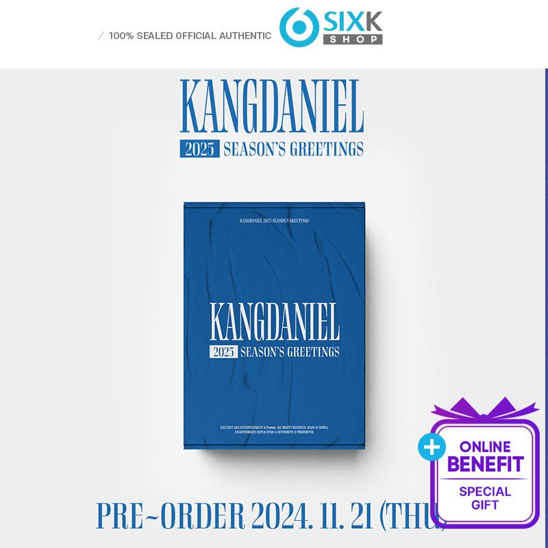 

[Предзаказ] KANGDANIEL ПОЗДРАВЛЕНИЯ СЕЗОНА 2025 ГОДА (Онлайн-преимущество) POB FROMM
