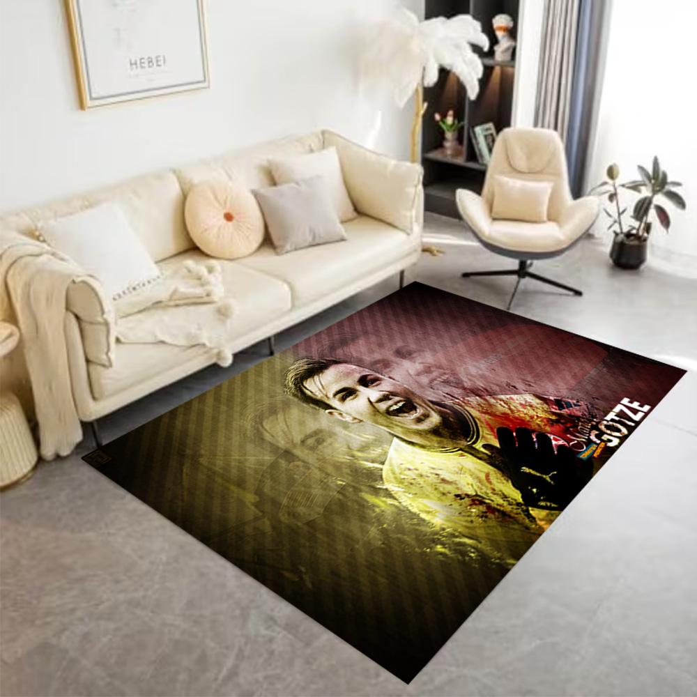 Marc Reus Action Carpet Suitable for Study room Outdoor Entryway Foyer Anti-slip Rug Anime Office Decor Perfect Birthday/Christmas Gift Idea