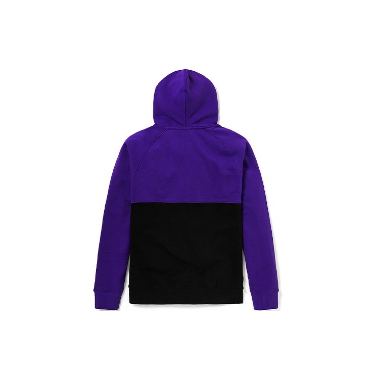 Timberland Logo Embroidered Color Block Casual Hoodie Men hoodies Dark-Blue A22KQ-CD3