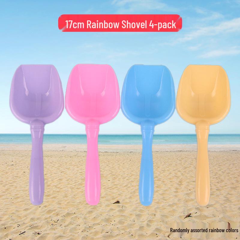 Kids Beach Toy Set: Sand Tools, Hourglass, Car, Shovel, Bucket