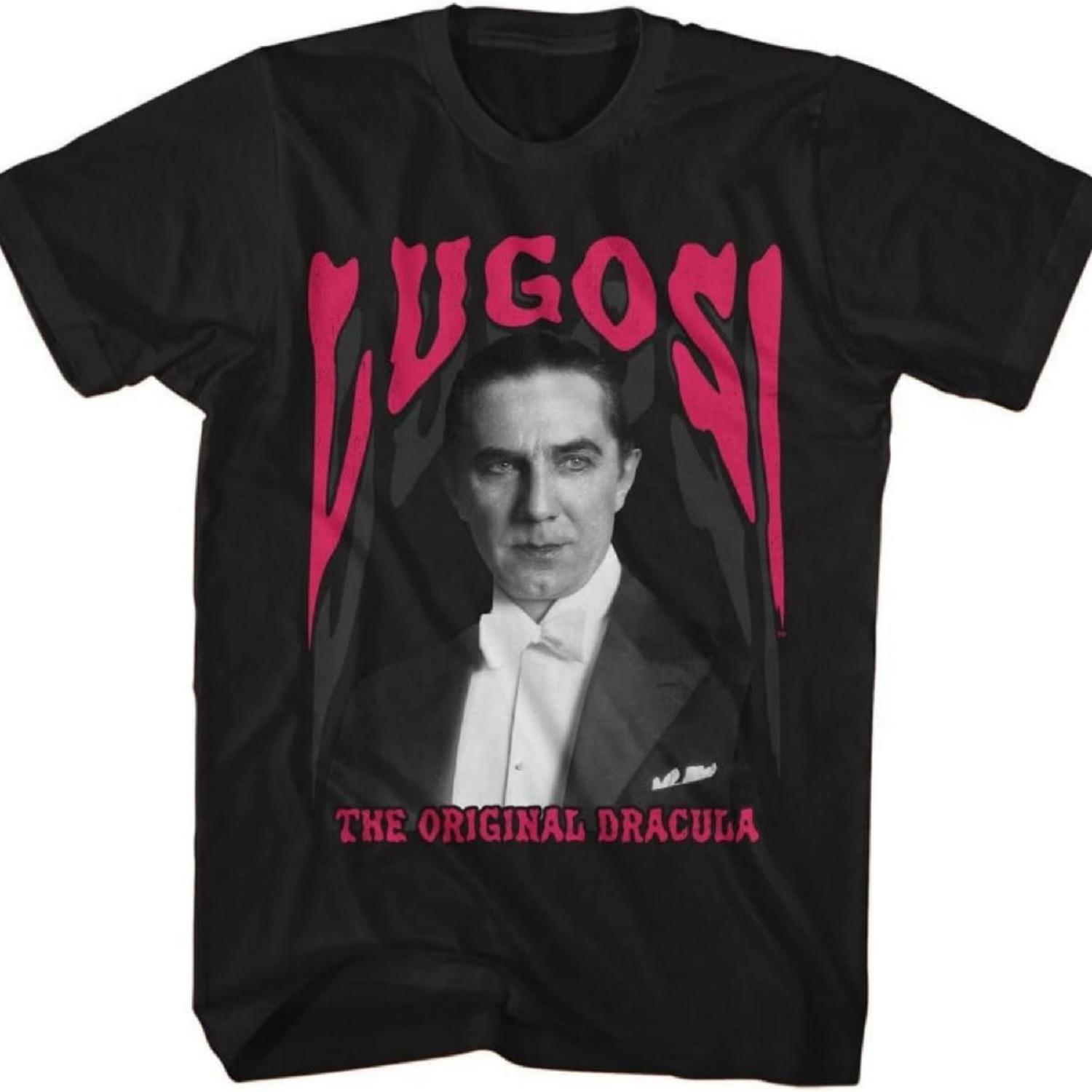 

Bela Lugosi The Original Dracula Adult Black Short Sleeve T Shirt Graphic Tees XXXXXL чорний