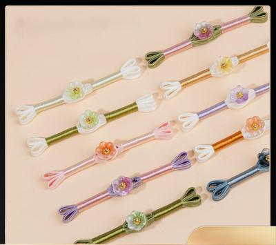 5Pcs Traditional Cheongsam Knot Button Flower Chinese Closures Buttons