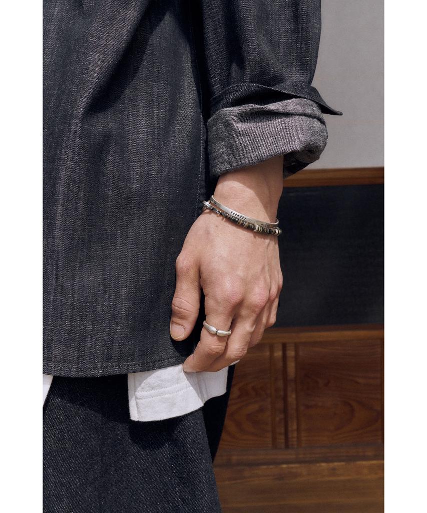 Youth Organic-Shaped Ring - Silver