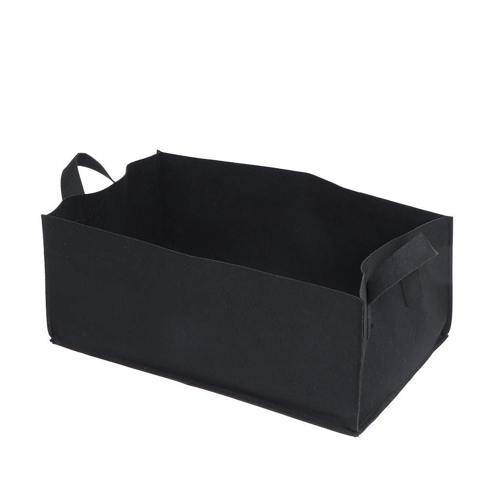 

Vegetable Strawberry Planting Rectangle Bag Garden Plant Flower Nursery Planter ContainerM