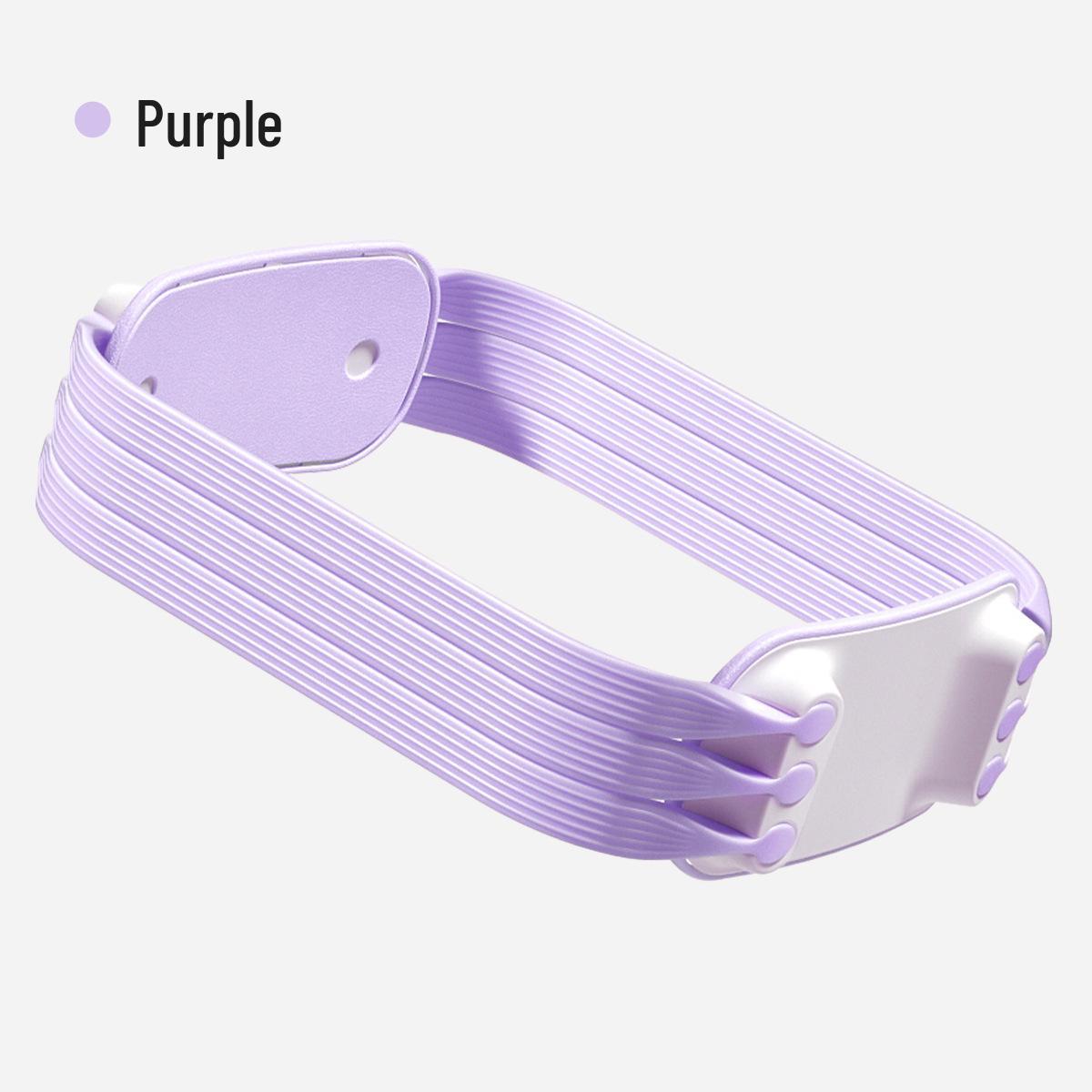 Adjustable Hip Thrust & Squat Resistance Band for Glute Training and Butt Shaping Yoga Exercises фиолетовый