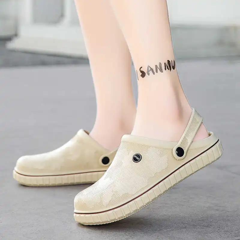 Fashion Outdoor Massive Anti-slip Flip Flops White Men's Casual Sneakers Shoes Original Sandals Sport Womenshoes Trainners