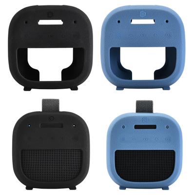 Silicone Cover Case For Bose SoundLink Micro 2 W/Carabiner Shockproof Protective Travel Case for Bose SoundLink Micro 2 Speaker