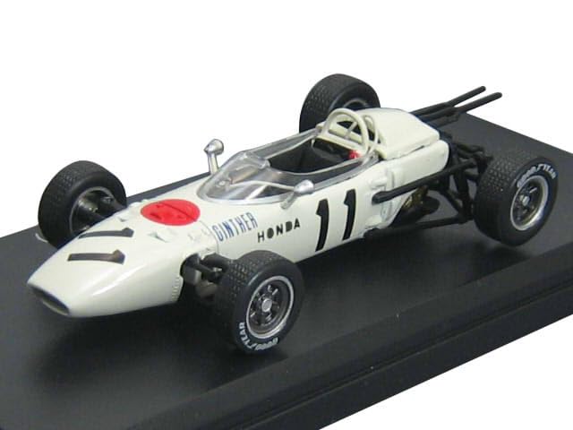 

IXO 1/43 Scale Honda F1 RA272 1965 No. 11 Norev белый