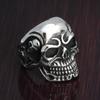Jewelry Retro Oversized Skull Ghost Head Men's Ring
