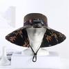 Outdoor Mountaineering Fishing Sun Hat With Large Solar Fan