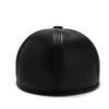 Cap Men's Autumn and Winter Baseball Cap Leather Cap Forward Cap Cold Warm Ear Protector Hat