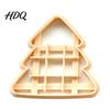 Holiday Cookie Molds Christmas TicTacToe Cutter Snowman Tree Shaped Mold for Cutters Baking DIY Biscuit Stamp Party
